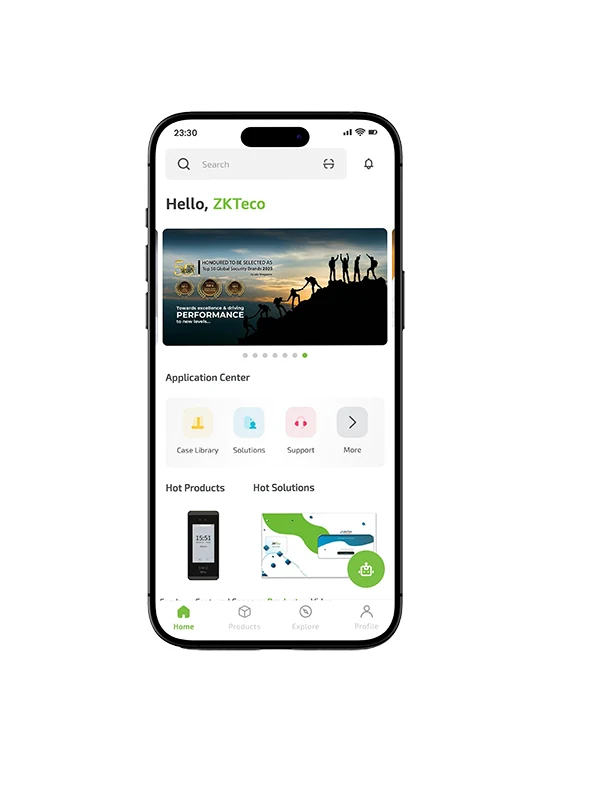 ZKBio Partner ZKTeco zkbio partner product
