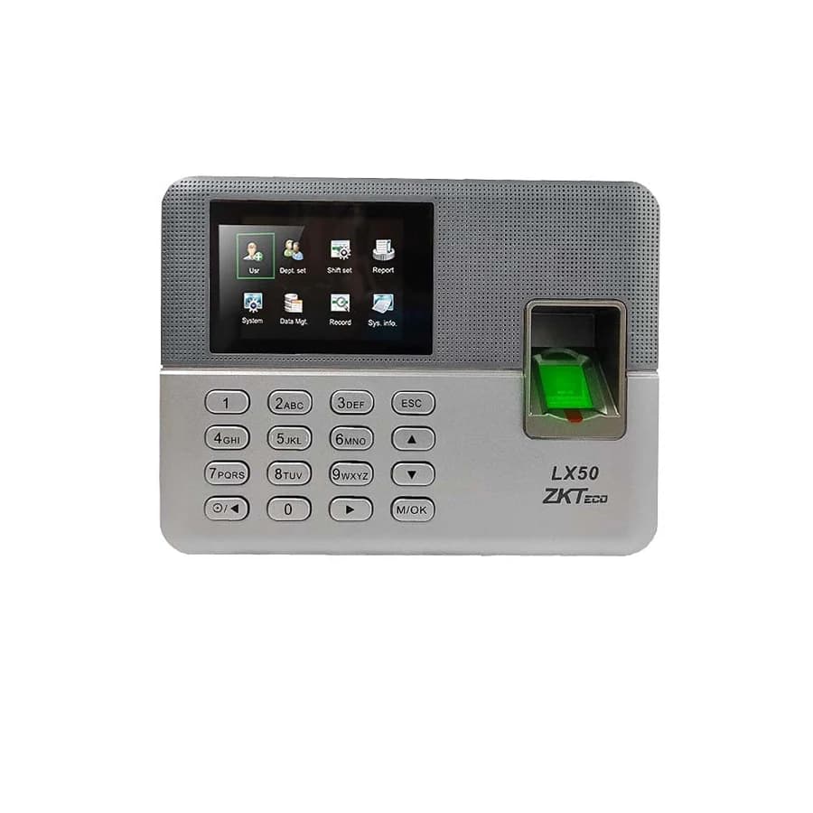 LX50 ZKTeco fingerprint attendance product